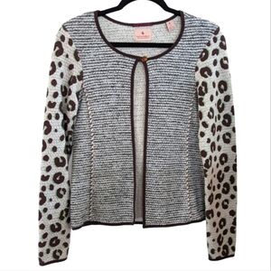 Scotch & Soda, Scotch R'belle Mixed Pattern Open Cardigan Size 16 (XS/S) EUC